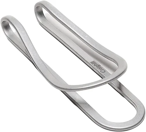 Vista 2 de Craighill Station Money Clip - Soporte para dinero en el bolsillo frontal, delgado y elegante para tarjetas de crédito y visita, titanio duradero