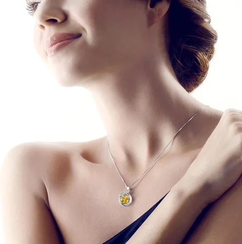Vista 3 de Aurora Tears 925 Sterling Silver 12 Birthstones NecklaceEarringRingBracelet Women Birthstone Pendant Crystal Fashion Birthday Jewelry Christmas Gift