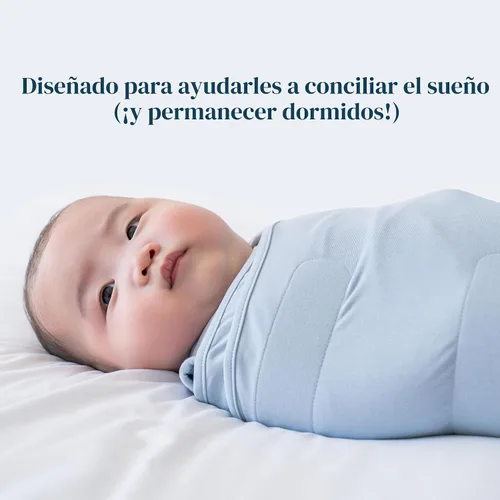 Vista 3 de HALO Saco de dormir súper suave, viscosa de bambú, 2 TOG, 0-3M, NB, Niebla Azul