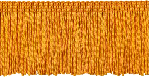 Vista 26 de Trims By The Yard Borde de flecos de cadena de 2 pulgadas, borde decorativo de flecos de poliéster, flecos versátiles para disfraces, uniformes