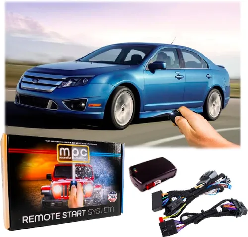 Vista 5 de MPC Kit completo de arranque remoto de 1 botón compatible con Ford Fusion 2010-2012 Plug & Play - con arnés en T