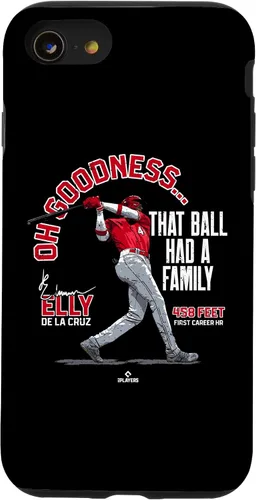 Vista 18 de iPhone 16 That Ball Had a Family Elly De La Cruz Cincinnati MLBPA Case