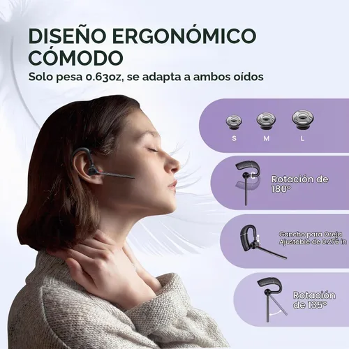Vista 8 de Yealink BH71 Workstation Pro Auriculares Bluetooth para teléfono de oficina, computadora, móvil, compatible con Teams (certificado) Zoom, funda