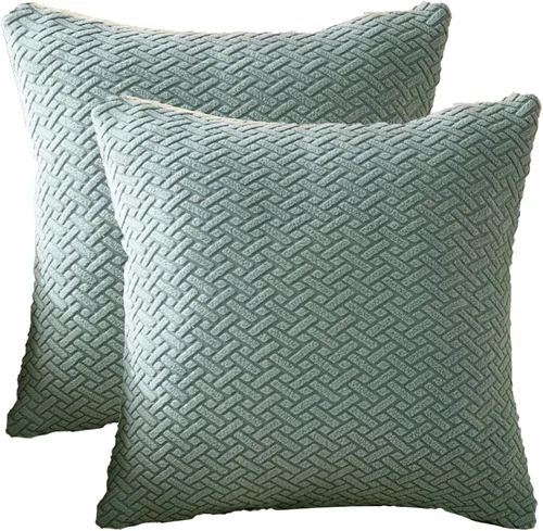 Vista 8 de Yoovat Fundas de Almohadas Decorativas Fundas de Cojines para Sofá Resistentes al Desgaste Elásticas Universales para Sofá Decoración del Hogar