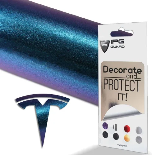 Vista 15 de IPG Compatible con Tesla Modelo 3 Juego de calcomanías (Set de 9 logotipos) Adhesivos para personalizar tu vehículo