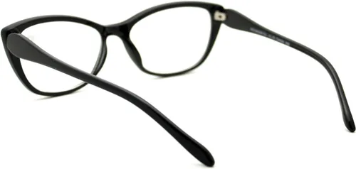 Vista 3 de PASTL Gafas de lente transparente con lente de lectura bifocal para mujer, Cateye rectangular