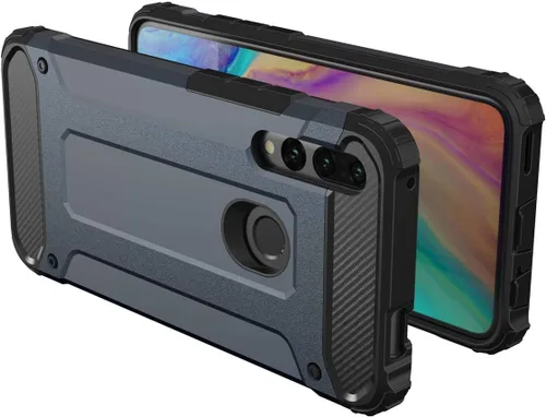 Vista 8 de Asuwish Funda compatible con Huawei Y9 Prime 2019/Honor 9X/P Smart Z y protector de pantalla de vidrio templado, accesorios de doble capa protectora