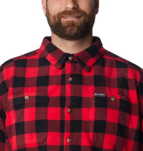 Vista 8 de Columbia Camisa Flare Gun Fleece Over para hombre