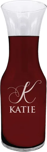 Vista 7 de My Personal Memories Jarra de vino personalizada (jarra pequeña con capacidad para 21.5 onzas)