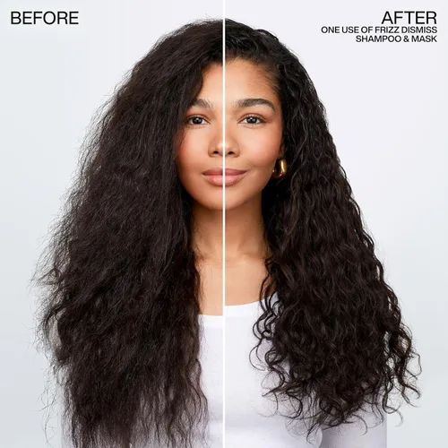 Vista 8 de Redken Frizz Dismiss Shampoo & Conditioner Set For Frizzy Hair - Smooths Hair and Manages Frizz, Sulfate-Free