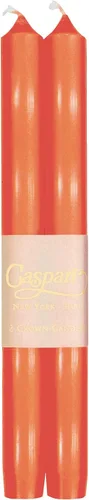 Vista 13 de Entertaining with Caspari velas, sin goteo, sin humo, sin perfume, 10 pulgadas, 2 unidades., Rojo