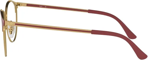 Vista 4 de Ray-Ban RX6375 - Marco redondo de metal para gafas graduadas