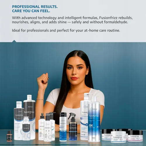 Vista 7 de Brscience Fusionfrizz Tratamiento orgánico de queratina - Solución profesional para alisar e iluminar el cabello, 3.4 fl oz