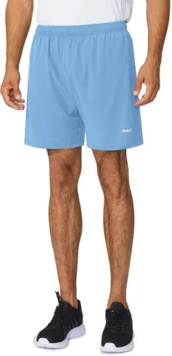Vista 4 de baleaf Pantalones cortos deportivos de running y entrenamiento de 5 pulgadas para hombre, ligeros con bolsillo con cremallera