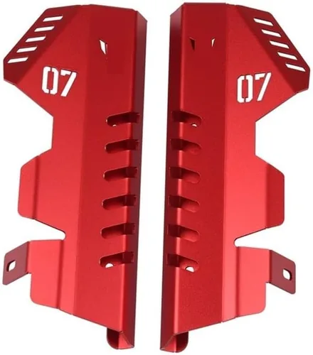 Vista 7 de Radiador Rejilla Guardia para Ya&maha MT07 MT-07 FZ07 FZ-07 2013 2014 2015 2016 2017 Accesorios de la motocicleta lado Radiador Rejilla Protector