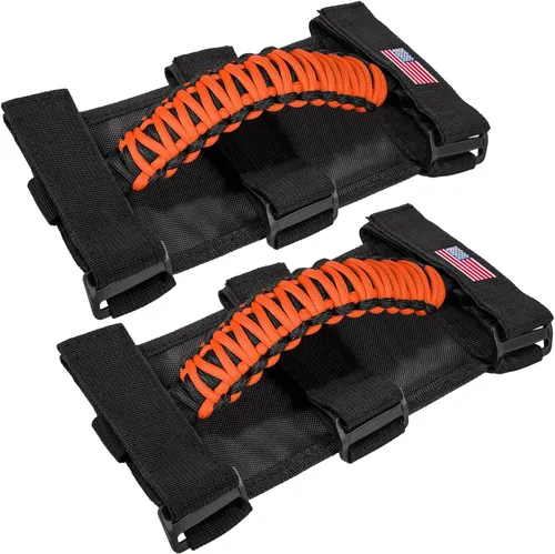 Vista 9 de Asas de agarre para Jeep Wrangler JK JKU JL JLU TJ YJ Sports Sahara Freedom Rubicon Unlimited Gladiator JT 1955-2023 UTV ATV Accesorios Premium 550