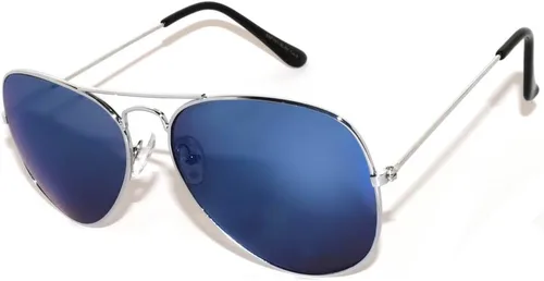 Vista 58 de OWL Paquete de 12 lentes de sol de aviador a granel de metal dorado, plateado, marco negro para hombres y mujeres, gafas de fiesta