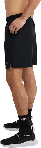 Vista 3 de Champion Pantalones cortos para hombre, pantalones cortos deportivos tejidos, absorben la humedad, pantalones cortos atléticos, 7