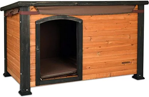 Vista 5 de PRECISION PET productos juego de aislamiento para casa de perro estilo cabina - Lavable a máquina - Grande