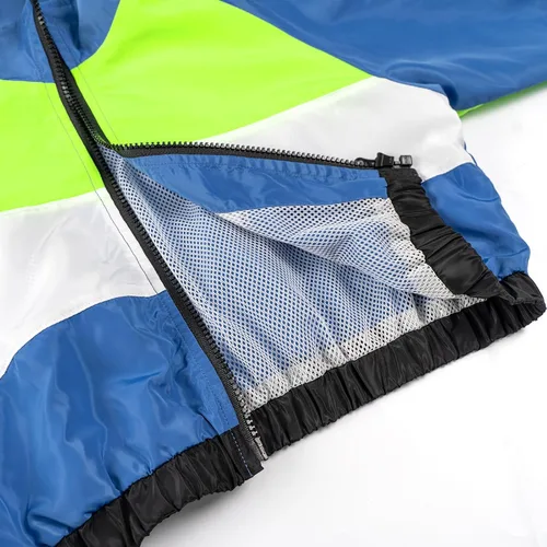 Vista 7 de Conjunto de Ropa de Baile para Niñas, Traje de Interpretación de Equipo de Hip Hop y Jazz Moderno, Conjuntos de Ropa de Baile para Niñas Azul oscuro