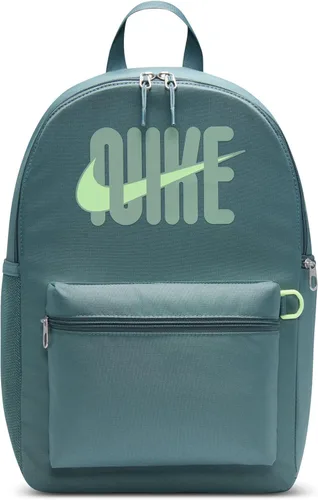 Vista 13 de Nike Adult Classics Heritage Mochila (25L, 23L o 6L) Hombres y Mujeres Negro/Negro/Blanco