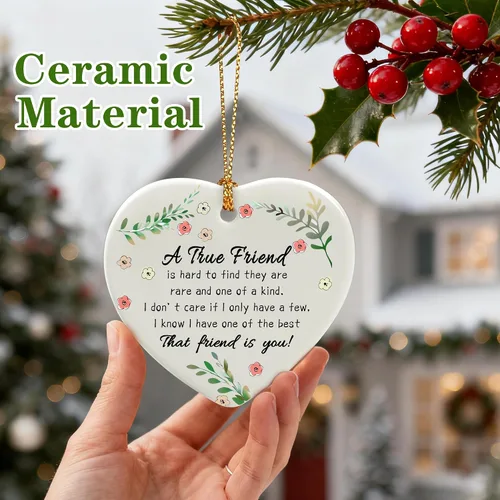 Vista 2 de Un verdadero amigo es difícil de encontrar, son raros y únicos en su especie - Regalo de cumpleaños, Navidad, amistad Regalos para la mejor amiga