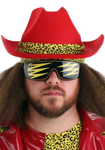 Vista 5 de Disfraz de Randy Savage Macho Man talla extra Multicolor