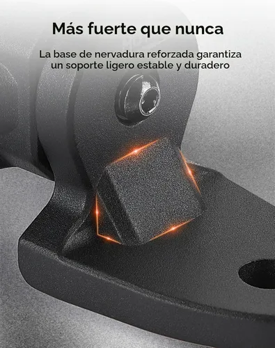 Vista 3 de KEMIMOTO UTV Soporte de montaje para luz de bandera de montaje en látigo, 1 unidad, resistente ajustable para jaula de barra enrollable de 1.75 a 2