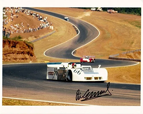 Vista 2 de CAN AM The Speed Odyssey DVD region 2 + Can Am race photo Autographed
