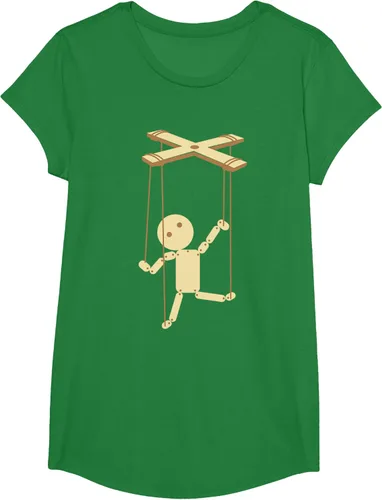Vista 49 de Puppeteering - Camiseta de marionetas Ventrílocuo de tiriteros, Negro, S