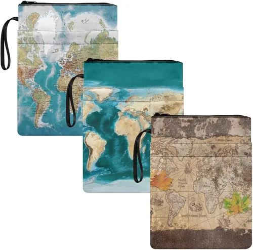 Vista 21 de Forchrinse Lindas fundas de libro de abejas para libros de bolsillo, 11.4 x 8.7 pulgadas, funda lavable de libro Sox para amantes de los libros