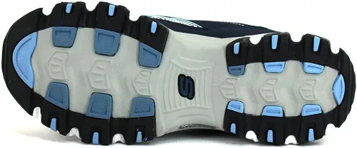 Vista 5 de Skechers D'Lites-Life Saver - Tenis de espuma viscoelástica con cordones para mujer