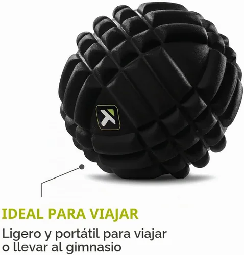 Vista 6 de TRIGGERPOINT Performance Grid X - Pelota de masaje para masaje de tejido profundo y recuperación de ejercicios, color negro