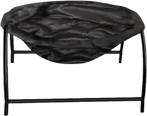 Vista 3 de Elevated Cat Hammock Bed, Breathable Mesh Swing Cat Bed, Removable Washable Pet Hammock with Stable Frame, Ideal for Indoor Outdoor Cats & Year