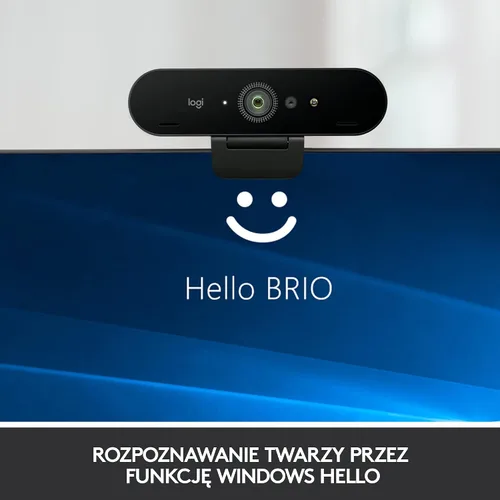 Vista 11 de Logitech BRIO Stream USB 3.0 Nero Webcam