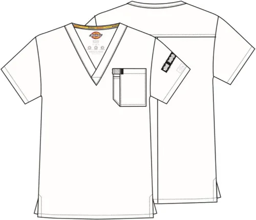 Vista 4 de Dickies EDS Essentials DK635 - Camiseta quirúrgica para hombre