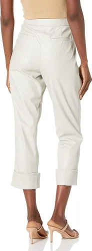 Vista 2 de Trina Turk Pantalones cortos de cuero vegano para mujer