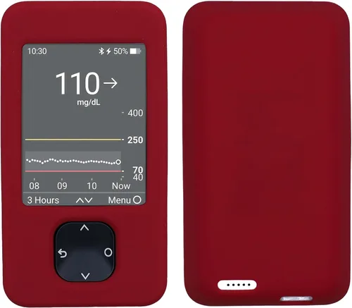 Vista 6 de Funda suave de silicona para receptor Dexcom G6 y Dexcom G7 (verde)