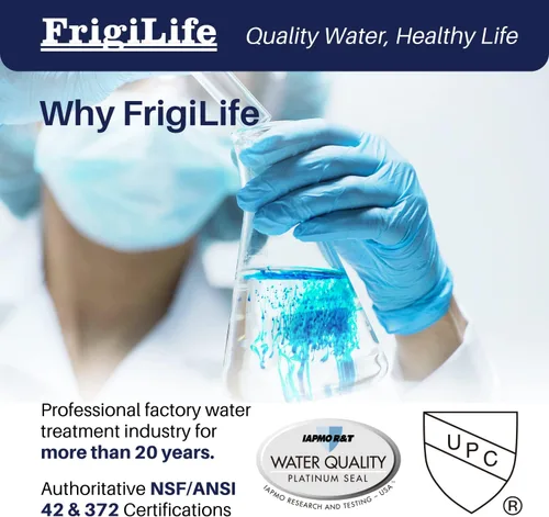 Vista 6 de Filtro de agua para refrigerador Compatible con Frigidaire EPTWFU01, EWF02, Pure Source Ultra II, 1 unidad
