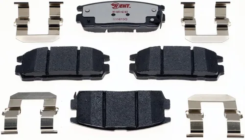 Vista 2 de Raybestos Element3 - Juego de pastillas de freno traseras de repuesto automotriz para Chevrolet, Saturn, Pontiac (EHT1275H)
