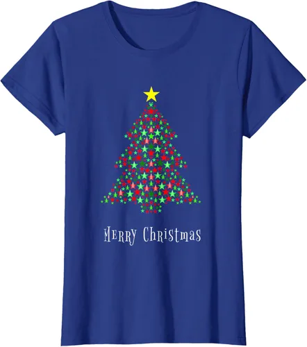 Vista 53 de Celebración del árbol de Navidad - Feliz Navidad - Camiseta de Navidad