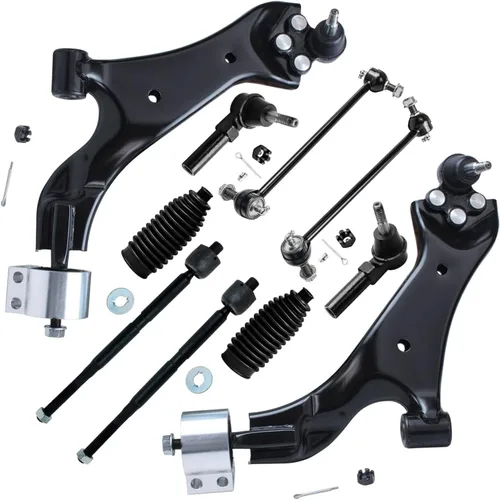Vista 154 de Detroit Axle - Kit de suspensión frontal de 10 piezas para Dodge Avenger 2008-2014, Chrysler Sebring 2007-2010, 2 brazos de control inferiores, 2
