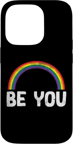 Vista 17 de Rainbow You Be LGBT Pride Flag Lesbian Gay Bi Trans Gift Case for iPhone 17