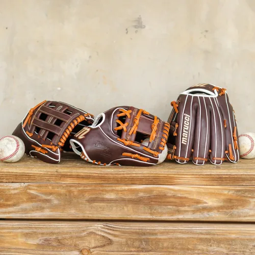 Vista 7 de MARUCCI Krewe Serie de Guantes de Béisbol M-Type
