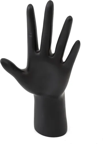 Vista 6 de Exhibición de joyería de mano de maniquí femenino de 8 pulgadas en una postura relajada, para joyerías, ferias de manualidades y ferias comerciales