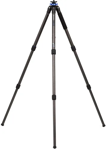 Vista 9 de Benro Mach3 Trípode de aluminio – Trípode profesional de aluminio resistente de 3 secciones con cerraduras giratorias, piezas fundidas de magnesio