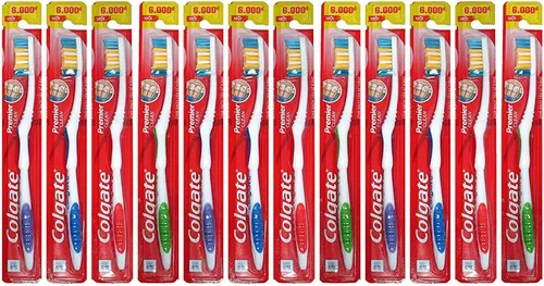 Vista 2 de Cepillos de dientes Colgate Premier Extra Clean (12 cepillos de dientes)