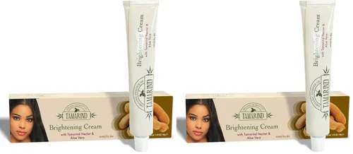 Vista 8 de Extracto orgánico de tamarindo, crema iluminadora de la piel, 1.7 fl oz / 1.7 fl oz, crema de manchas oscuras para manos, nudillos, cuerpo, cara