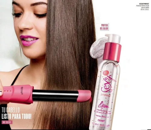 Vista 4 de Cyzone Be Sexy Protect Hair Thermo Defense Gel 5.55 onzas líquidas (3.6 fl oz)