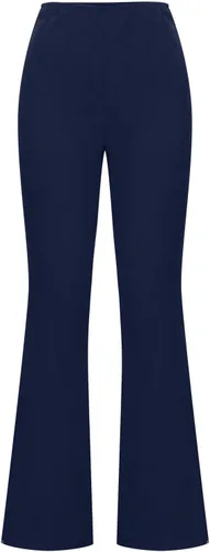 Vista 7 de Pantalones acampanados de pana para mujer, elásticos, de cintura alta, acampanados, vintage, holgados, de pierna ancha, pantalones largos